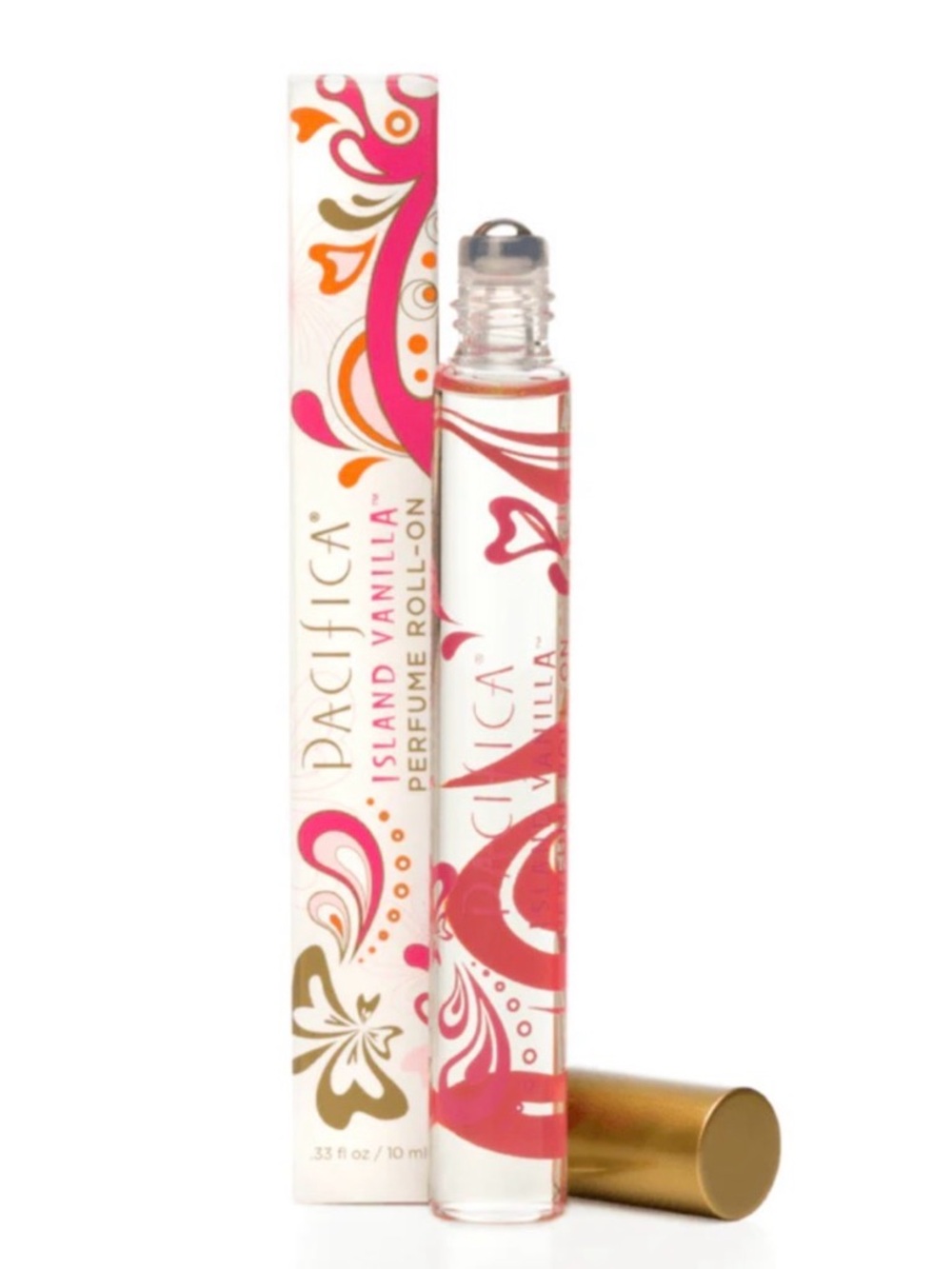 Pacifica Island Vanilla Perfume Roll-On - 2/3 full 10 mL size